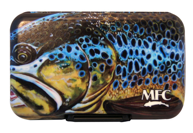 Montana Fly Company (MFC) Poly Fly Box - Montana Fly Company - 0135udsnsmtbrwn - One Size