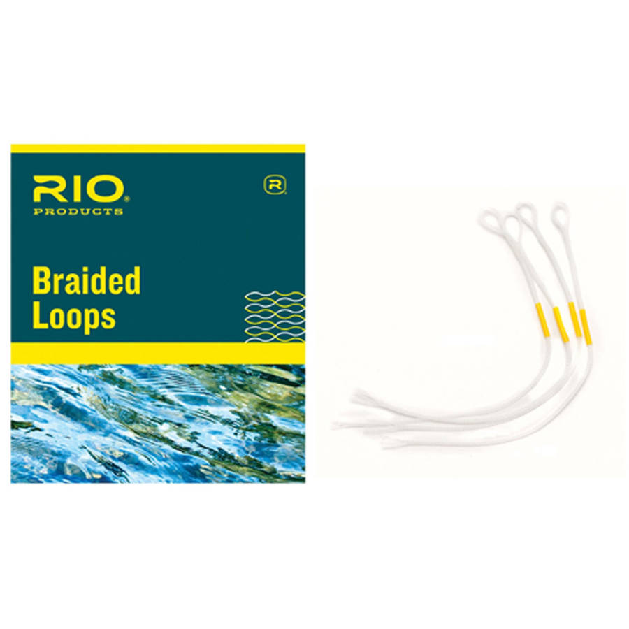Rio Braided Loops - Extra Large for Lines #8-Spey - Rio - XL 12+ wt