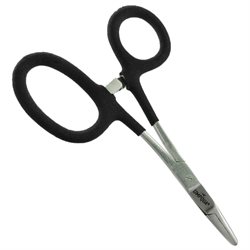 Umpqua Rivergrip Scissor Forcep Fly Fishing Tool Rubber Grip - Umpqua - black