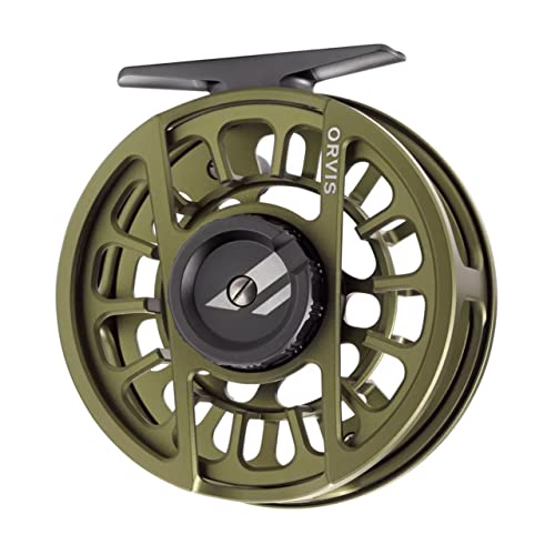 Orvis Hydros II Euro Fly Fishing Reel - Matte Olive Large - Orvis - matte olive - Large