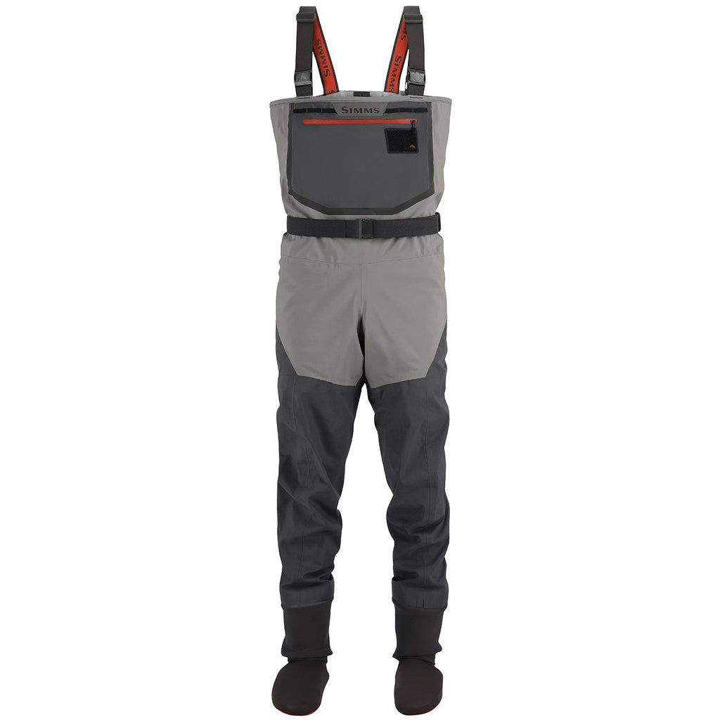 Simms Men's Freestone Stockingfoot Fishing Waders - Smoke M - Simms - smoke - M