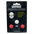 Oros Strike Indicator 3 Pack - Oros - red white - Small