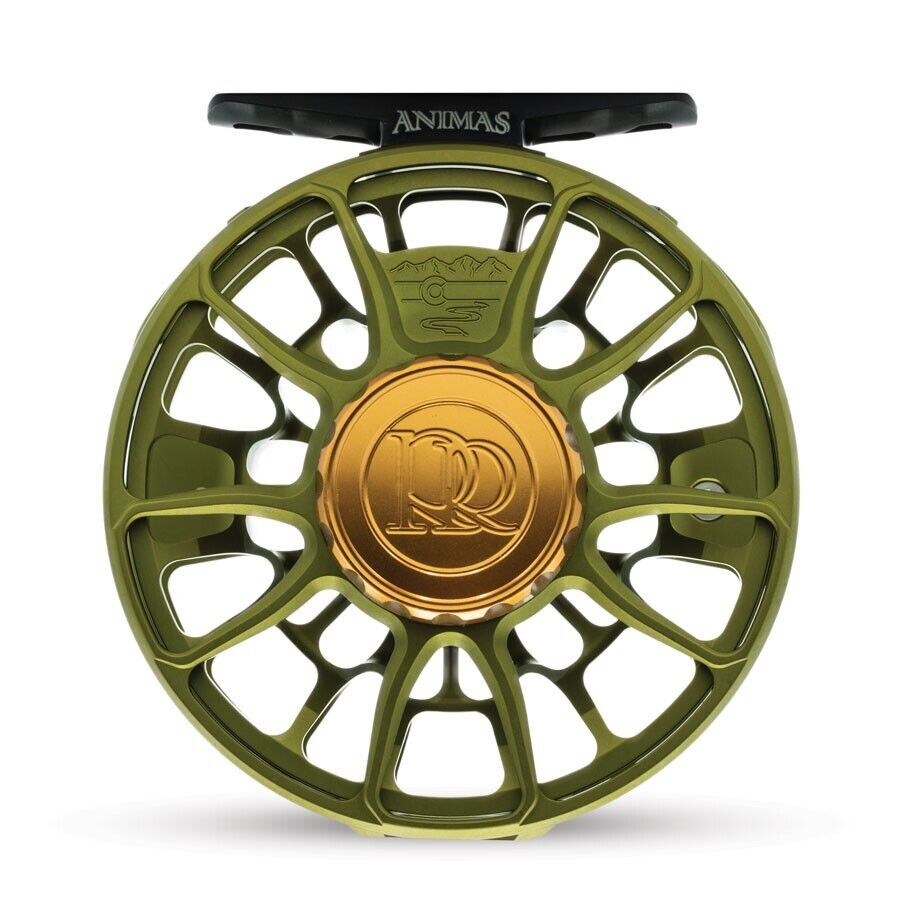 Ross Animas Fly Reel - 5/6 WT - Matte Olive - Made in USA - Ross Reels - [other] - [5-6WT]