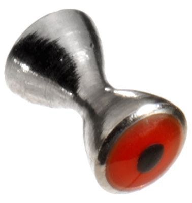 Fly Tying Pseudo Eyes - Red - Small - Hareline D