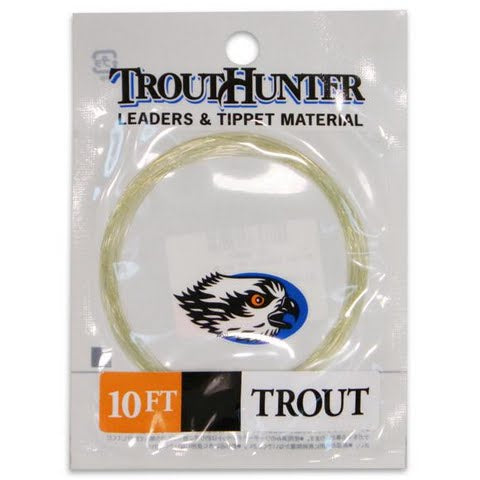 Trout Hunter Nylon Trout Leader ( 5x , 10ft ) - Trout Hunter - 5x