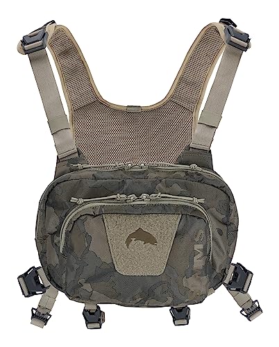 Simms Tributary Hybrid Chest Backpack Regiment Camo Olive Drab - Simms - regiment camo olive drab - One Size