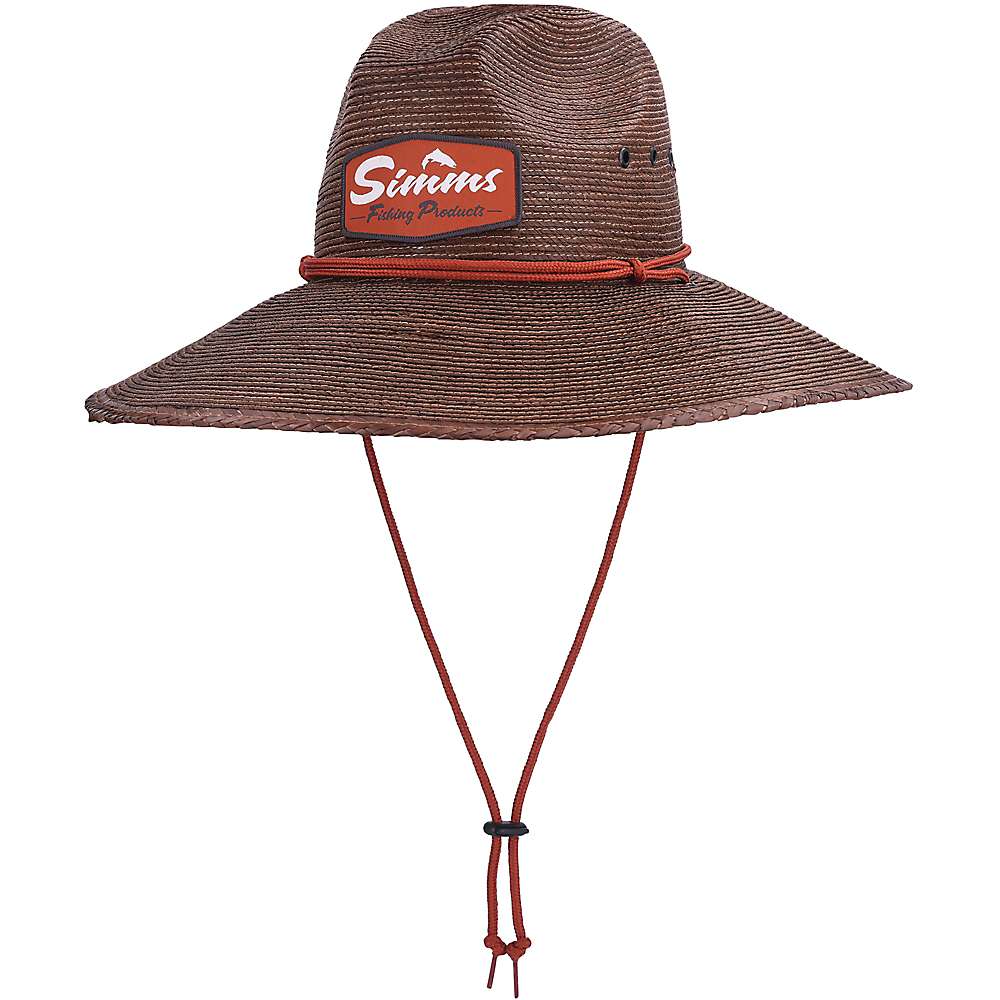 Simms Cutbank Sun Adjustable Hat One Size Chestnut - Simms - chestnut - One Size