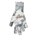 Men's Simms SolarFlex Sun Gloves Medium Regiment Camo Cinder - Simms - regiment camo cinder - Medium