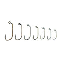 Daiichi 60 Degree Heavy Jig Hook 25 Pack - Angler Sport Group - bronze - 12
