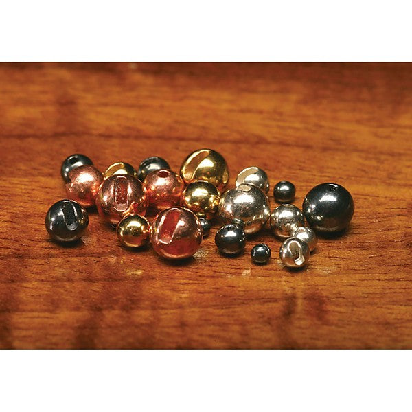 Hareline Dubbin Slotted Tungsten Beads - Hareline Dubbin Inc - copper - 5/64in