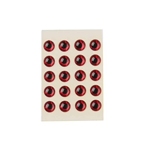 TIEMCO Hairline Holographic Eye 3/16#310 Red - ティムコ(TIEMCO) - red - 3/16