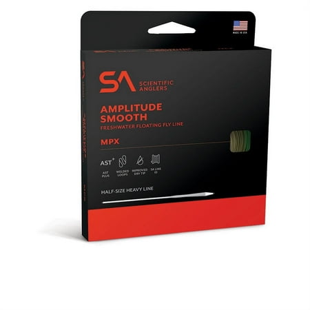 Scientific Anglers Amplitude Smooth MPX Fly Line - WF-5F - Scientific Anglers - [green] - [WF-5-F]