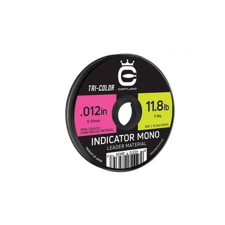Cortland Indicator Mono Leader Material .006 5.5lb 50ft/15.24m Spool - Cortland - [other] - [.006 ]