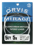 Orvis Mirage Trout Tapered Leader - 9ft 2pk - Clear 0X - Orvis - clear - 0X