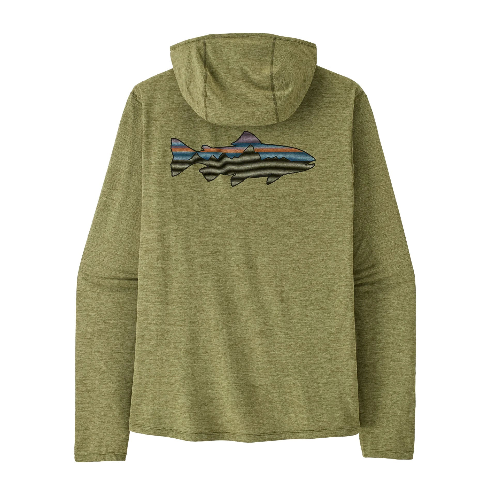 Patagonia Cap Cool Sun Hoody Fitz Roy Trout