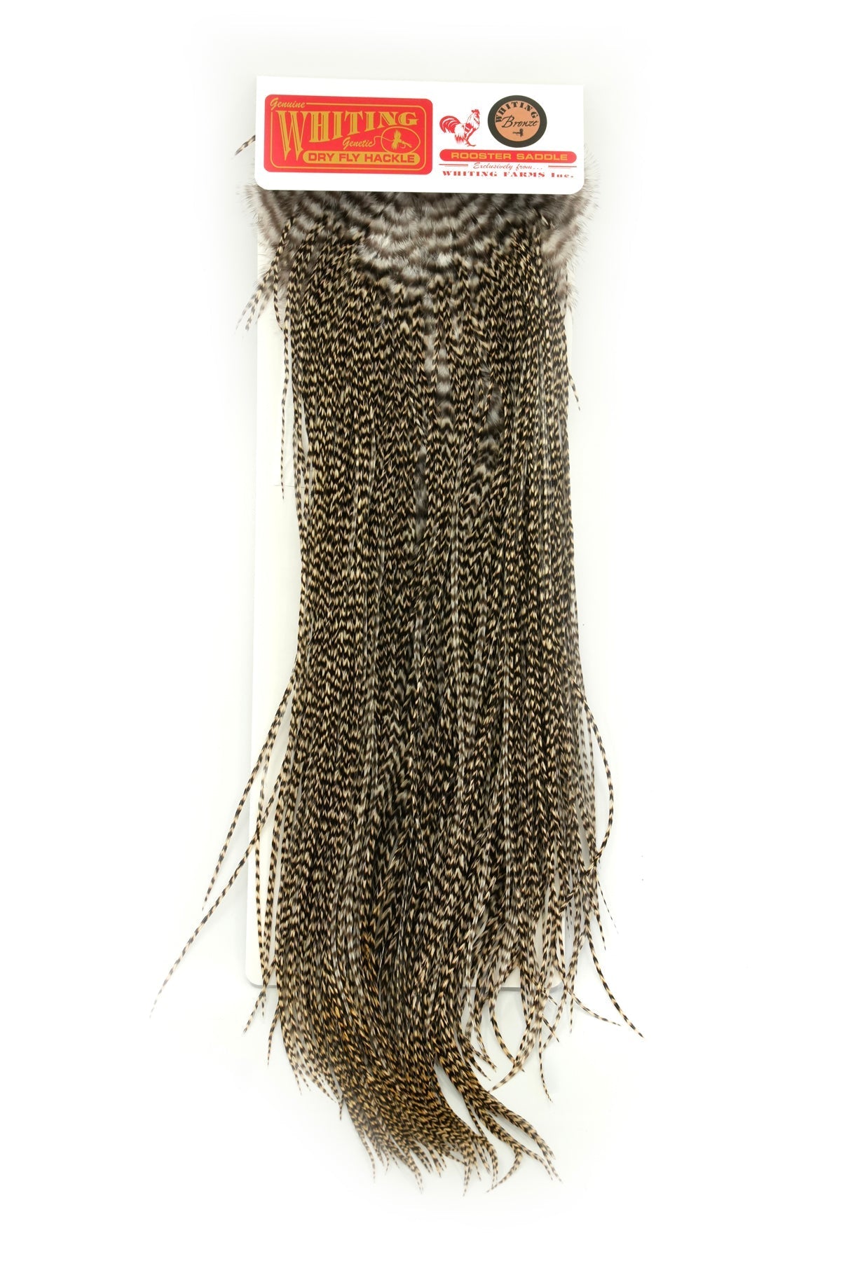 Whiting Bronze Saddle Grizzly